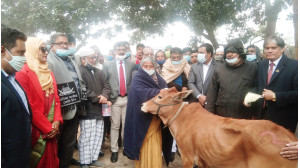গোমস্তাপুরে ১৮ জন ভিক্ষুক পুনর্বাসিত
