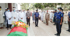 বীর মুক্তিযোদ্ধা মোঃ সাজাহান আলি (পোচু) কে রাষ্ট্রীয় মর্যাদায় দাফন