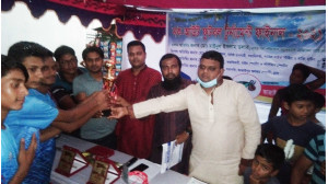 পোলাডাঙ্গা শংকরবাটি স্কুলে নকআউট ফুটবল টুর্নামেন্টের ফাইনাল অনুষ্ঠিত