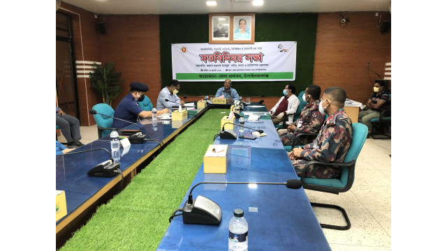 চাঁপাইনবাবগঞ্জে করোনা ভাইরাস প্রতিরোধ বিষয়ক মতবিনিময়