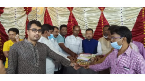 পৌর এলাকার বিভিন্ন পূজা মণ্ডপ পরিদর্শন করলেন মেয়র প্রার্থী আলহাজ্ব মোখলেসুর রহমান
