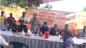 চাঁপাইনবাবগঞ্জে ভবন নির্মাণ শ্রমিক সংগঠনের পরিচিতি সভা