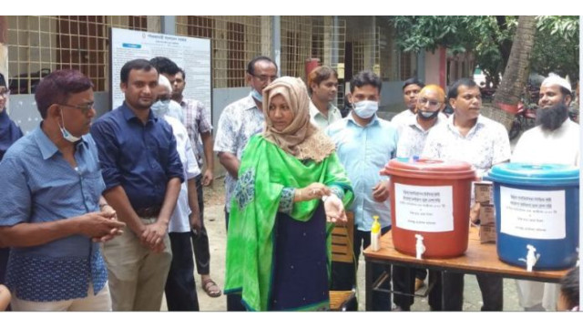 নাচোলে হাত ধোয়া দিবস পালিত