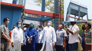 ভোলাহাটে সহস্রাধীক পরিবারের মাঝে বিশুদ্ধ খাবার পানি সরবরাহ শুরু