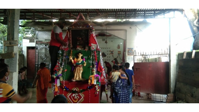 চাঁপাইনবাবগঞ্জে সীমিত পরিসরে রথযাত্রা অনুষ্ঠিত