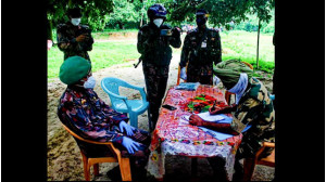 ভোলাহাট সীমান্তে মাতাল অবস্থায় বিএসএফ সদস্যকে উদ্ধার ও হস্তান্তর