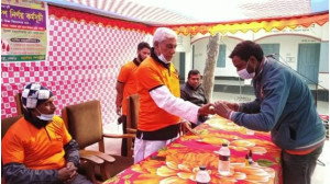 গোমস্তাপুরে বিনামূল্যে রক্তের গ্রুপ নির্ণয় 