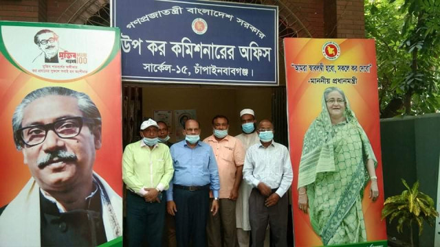চাঁপাইনবাবগঞ্জে মাস ব্যাপী আয়কর সেবার উদ্বোধন
