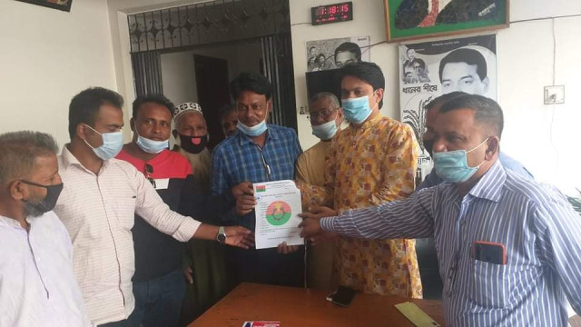 ইউপি নির্বাচনে দলীয় মনোনয়ন ফরম নিলেন তাসেম আলী
