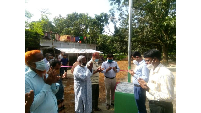 চাঁপাই গ্রামীণ পাবসস'র রাস্তা উদ্বোধন ও আদিবাসীদের সাথে মতবিনিময়