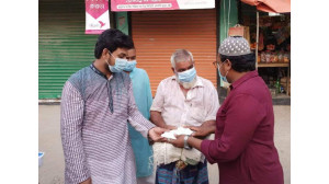 সদর উপজেলা ছাত্রলীগের দোয়া মাহফিল ও ইফতার বিতরণ
